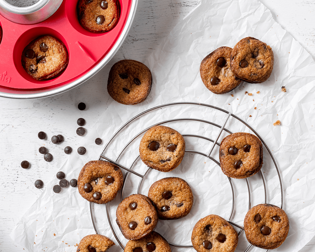 Biscotti con gocce di cioccolato